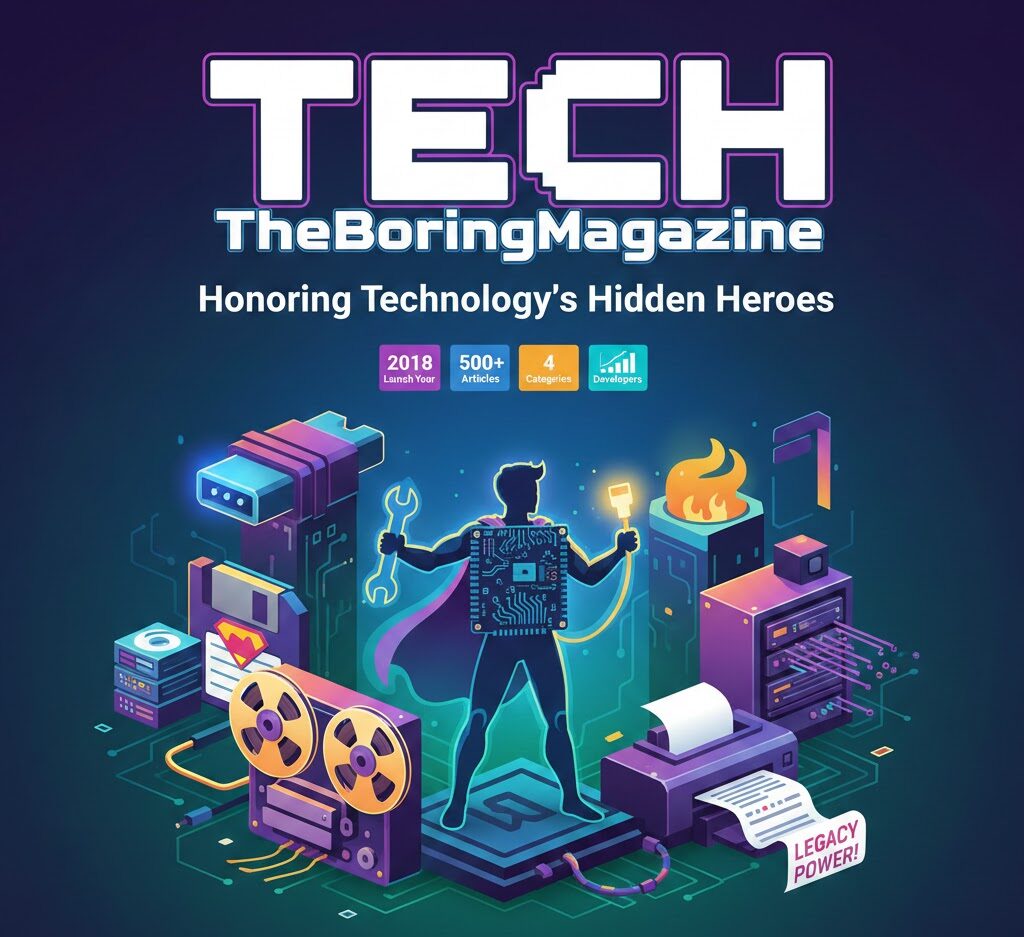How Tech TheBoringMagazine Is Honoring Technology's Hidden Heroes — free download