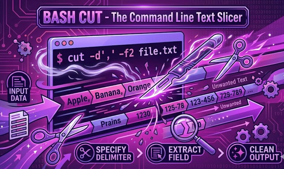 Bash Cut: How to Pull Out Portions of Text from Lines