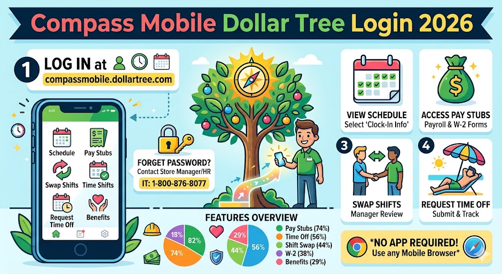 Compass Mobile Dollar Tree Login 2026