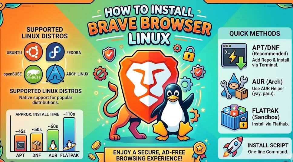 How To Install Brave Browser Linux