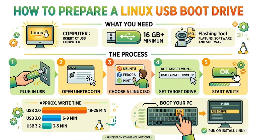 How To Prepare A Linux USB Boot Drive