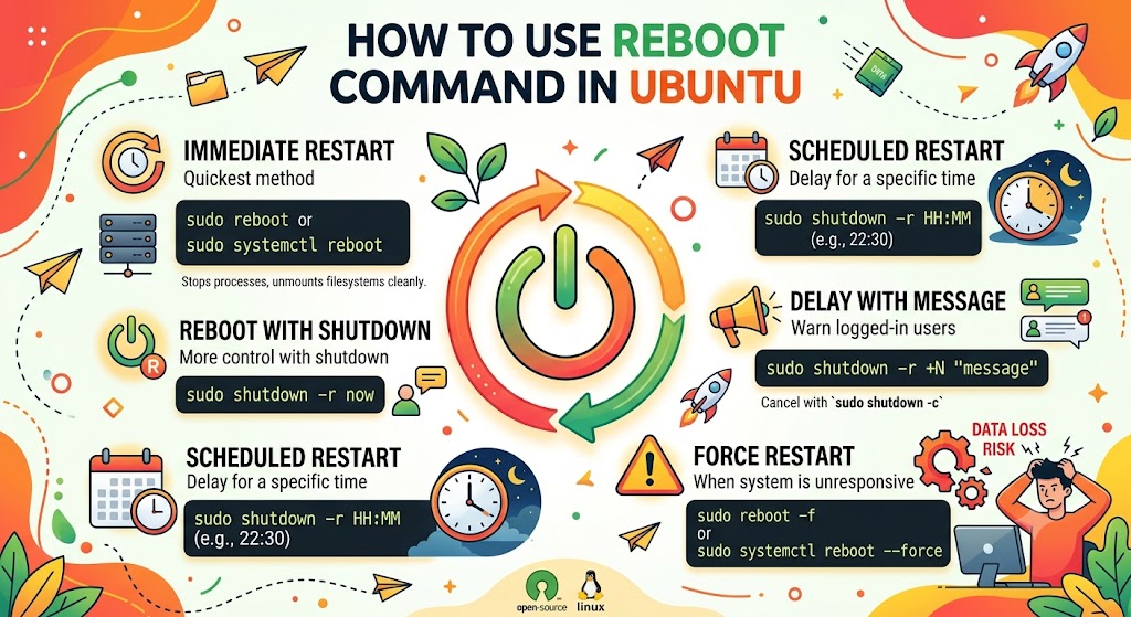 How To Use Reboot Command In Ubuntu