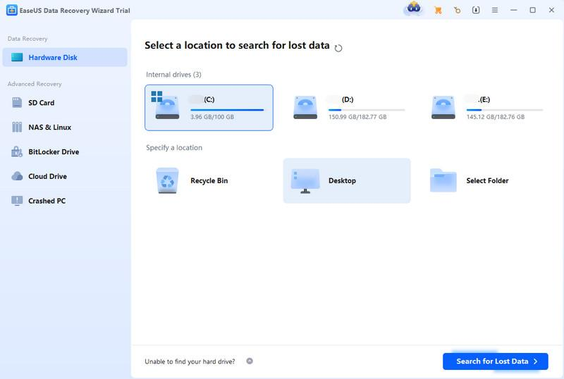 EaseUS Data Recovery Wizard Free
