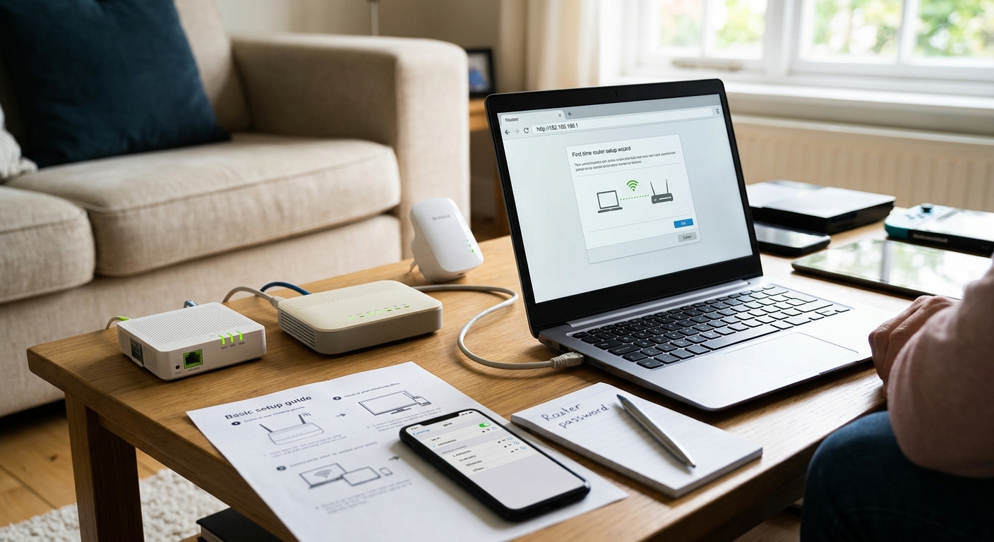 192.168.188.1 router admin address guide covering Netis routers, repeaters, fibre terminals, setup modes, DHCP, firmware, and troubleshooting.